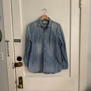 Madewell Chambray Button Up Shirt